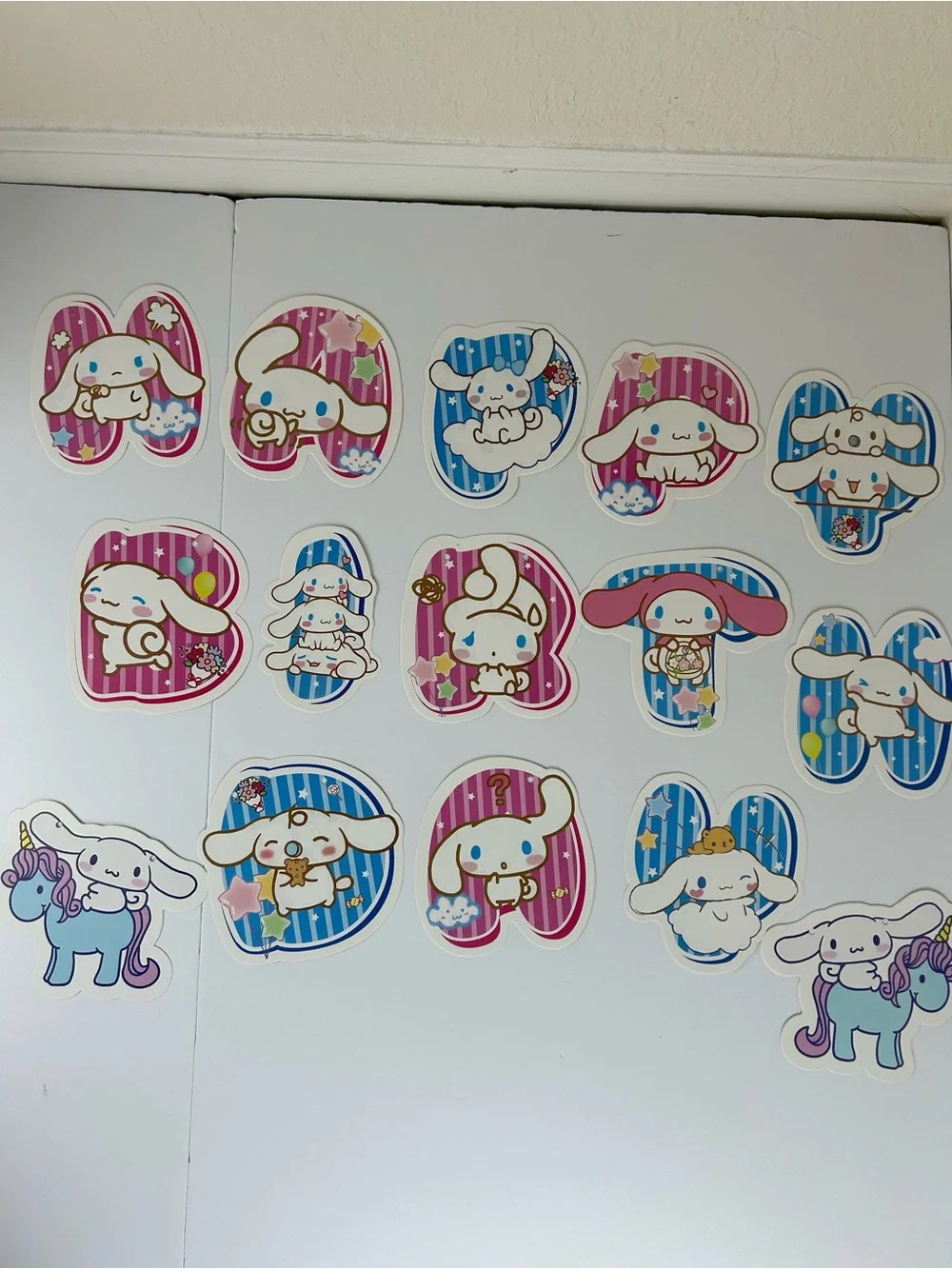 Sanrio Cinnamoroll Birthday Party Supplies Set 146pc Decorations Pink Background